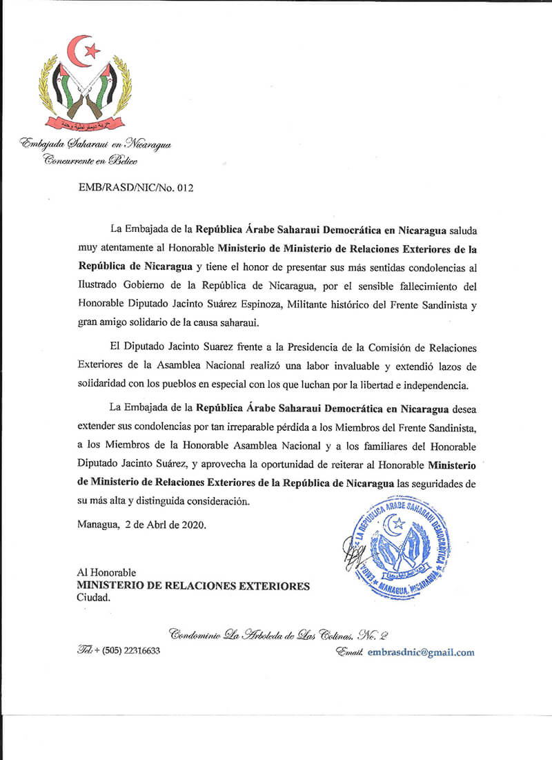 condolencias-republica-arabe-saharaui